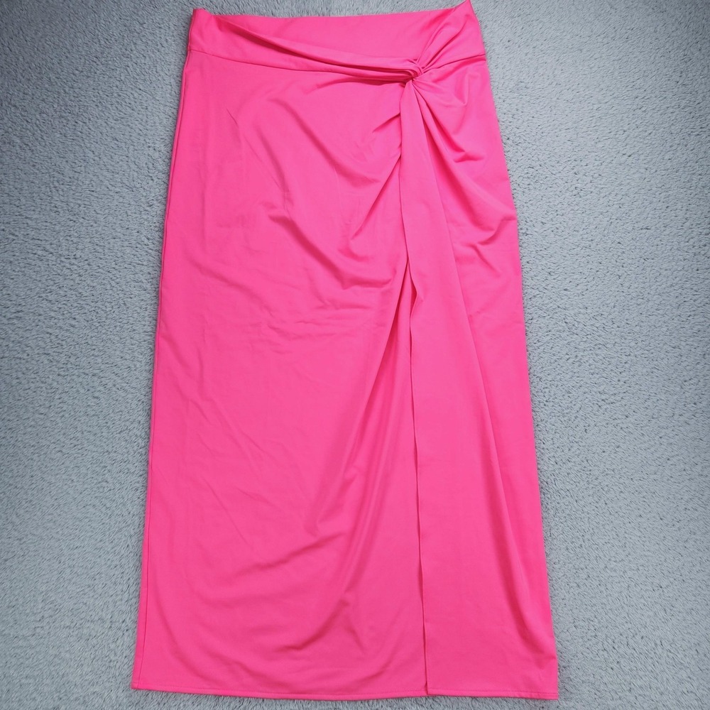 Lilly Pulitzer Leevy Coverup Womens XL Pink Roxie Swim Wrap Beach Cover Up NEW